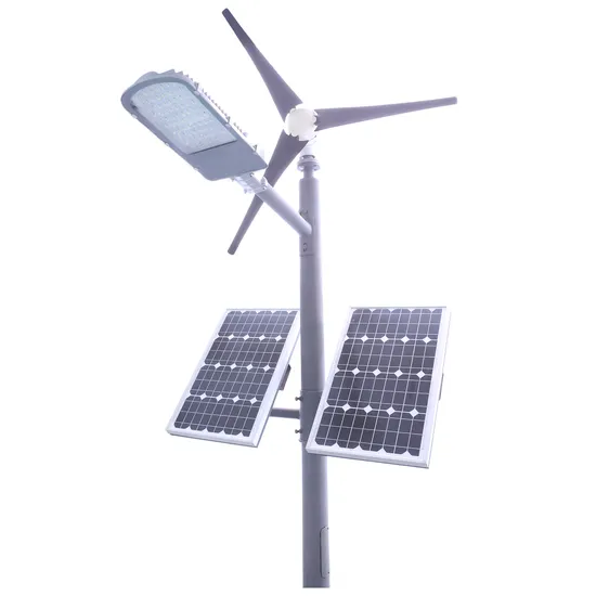 Solar Powered Lamp Post Galvanized Ce Steel Road Street Light Pole