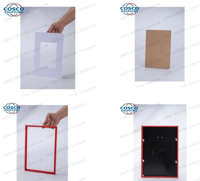 OEM Aluminum Extrusion Photo Frame with Color Anodizing (ISO9001: 2015&RoHS certificated) Basic Customization