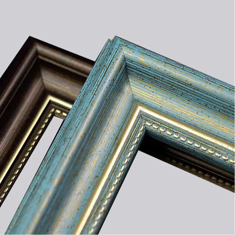 China Manufacturer Morden PS Photo Frame Moulding Plastic Wall Photo Frame for Home Decoration